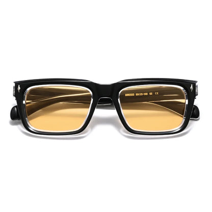 High Quality Handmade Trendy Outdoor SUN GLASSES New Fashion Acetate Sunglasses Men Women Personality Designer Eyeglasses UV400