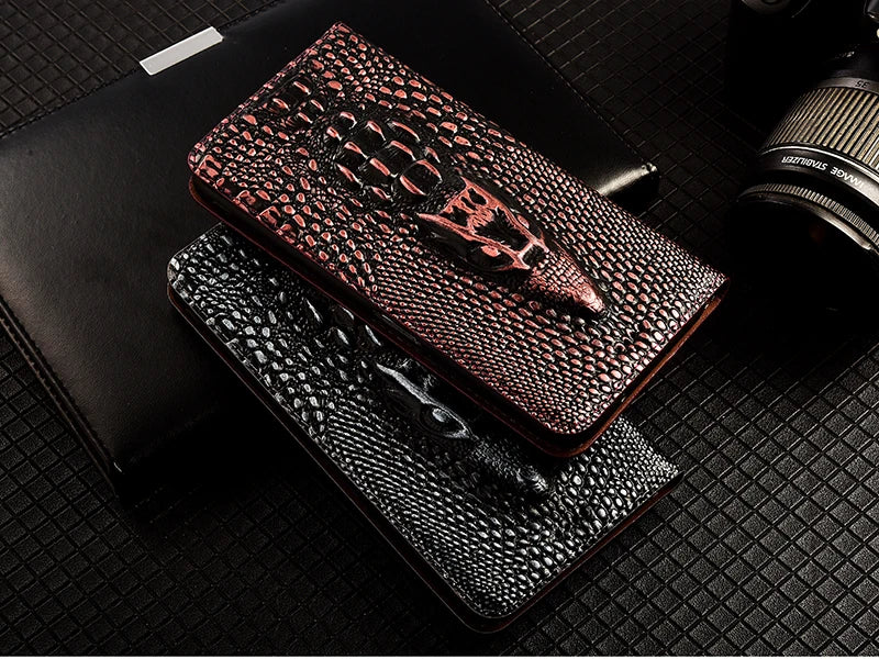Luxury Genuine Leather Case for iPhone 17 AIR 16 E 15 14 13 12 11 Pro Max Plus Mini flip Magnetic slot Wallet Cover coque.