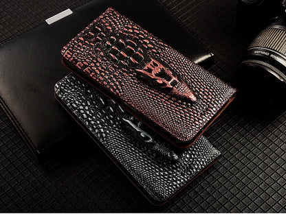 Luxury Genuine Leather Case for iPhone 17 AIR 16 E 15 14 13 12 11 Pro Max Plus Mini flip Magnetic slot Wallet Cover coque.