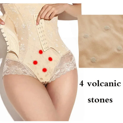 Lace Body Shaper Panties Shapewear Underwear High Waist Tummy Control Body Shaper Underwear Panties Slimming Waist