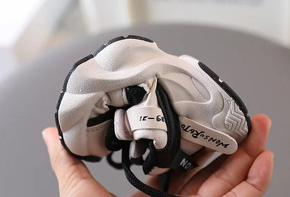 Sports Shoes for Children Baby Girls Shoes Kids Shoes Boys Chunky Sneakers Toddler Lace-up Casual Shoes Thick Bottom Sneakers
