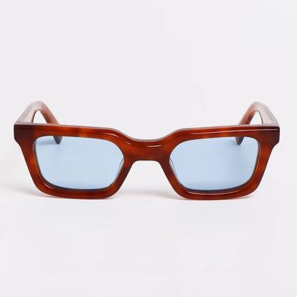 2026 Fashion Rectangular Small Frame Designer Men Sunglasses Punk Modern Street Sun Protection UV400 Women Polarized Sunglasses