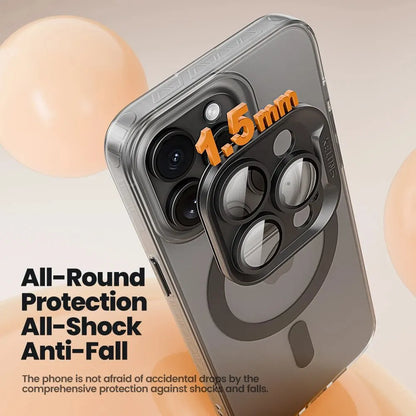 جراب Toocki Matte Magnetic للشحن اللاسلكي MagSafe لهواتف iPhone 15 14 13 12 Plus Pro Max مقاوم للصدمات مع واقي عدسات