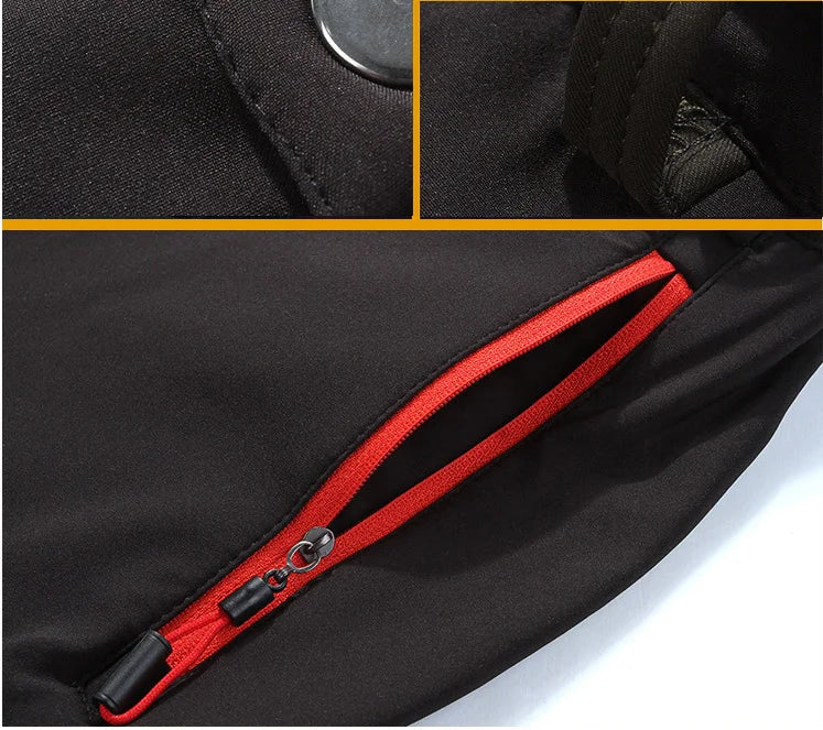 Men Trekking Pants Hiking Snow Autumn Winter Outdoor Soft Shell Thick Cloth Windproof Colorful Warm Camping Trousers