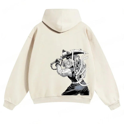 Demon Slayer: Kimetsu no Yaiba Men Hoodie Sweatshirt Tengen Uzui Anime Spring Autumn Boy Long-sleeved Parent-child Outfit
