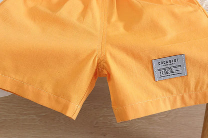 Summer Girls Clothes Suit Children Boys Vest Shorts 2Pcs/Sets Kids Infant Baby Boys Clothing Sports Costume Toddler Tracksuits
