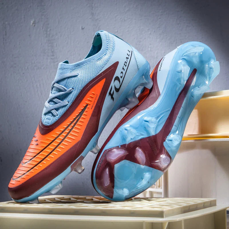 New Men Football Boots Ankle Professional Non-Slip TF/FG Soccer Shoes Boys Sneakers Match Comfortable Sports Shoes Unisex