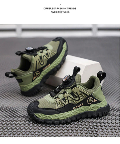 Children Sports Sneakers for Boys Girls Kid Cartoon Graffiti Pattern Casual Shoes Boys Basketball Shoe chaussures de sport