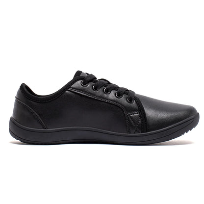 Minimalist Shoes for Men Women Wide Toe Barefoot Zero Drop Shoes Casual Artificial Leather Lightweight Walking Sneakers
