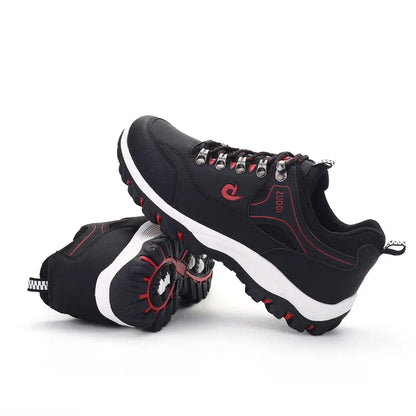 Men's leather Casual Shoes, Men's Sports Shoes, Spring,Autumn,Winter Shoes, Men's Tennis lightweight Wear-resistant Hiking Shoes
