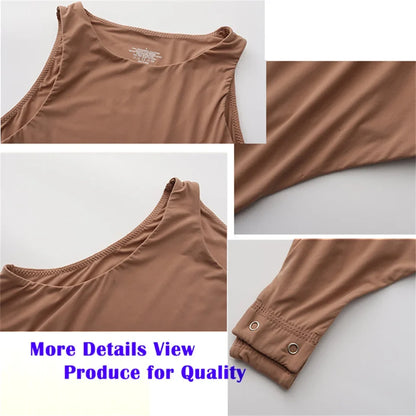 Female Underwear Belly Reducing Shapewear Tank Top Open The Crotch Lift The Buttocks Seamless Bodysuit Women