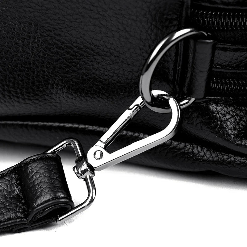 100% Genuine Leather Women Handbag Fashion Girls Top-Handle Bucket Bag Soft Cowhide Female Shoulder Bags Women Crossbody Bag Sac
