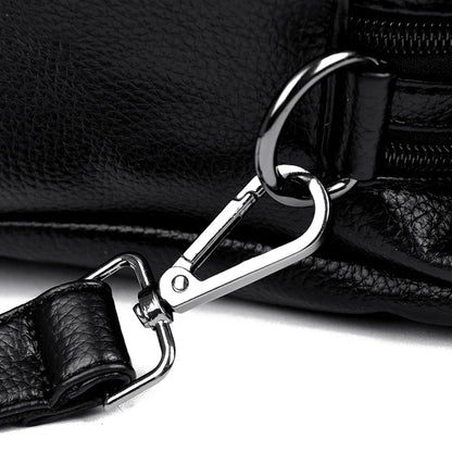 100% Genuine Leather Women Handbag Fashion Girls Top-Handle Bucket Bag Soft Cowhide Female Shoulder Bags Women Crossbody Bag Sac