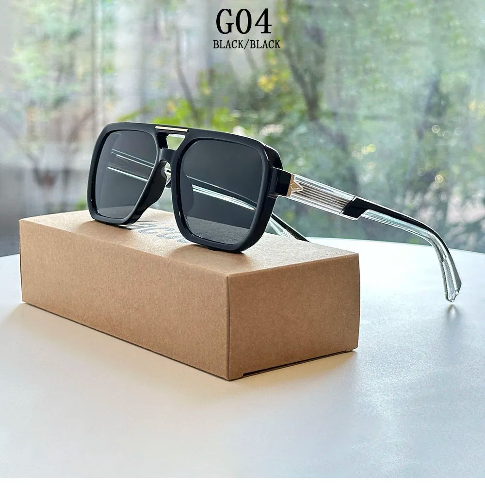 2026 New Square Sunglasses Women Trendy Luxury Fashion Glasses Vintage Sunglass Men Lentes De Sol Mujer Lunette De Soleil Homme