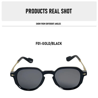 Fashion Sunglass Men Vintage Retro Sunglasses Women 2026 Oval Luxury Glasses Vacation Gafas De Sol Hombre Lunette Soleil Femme