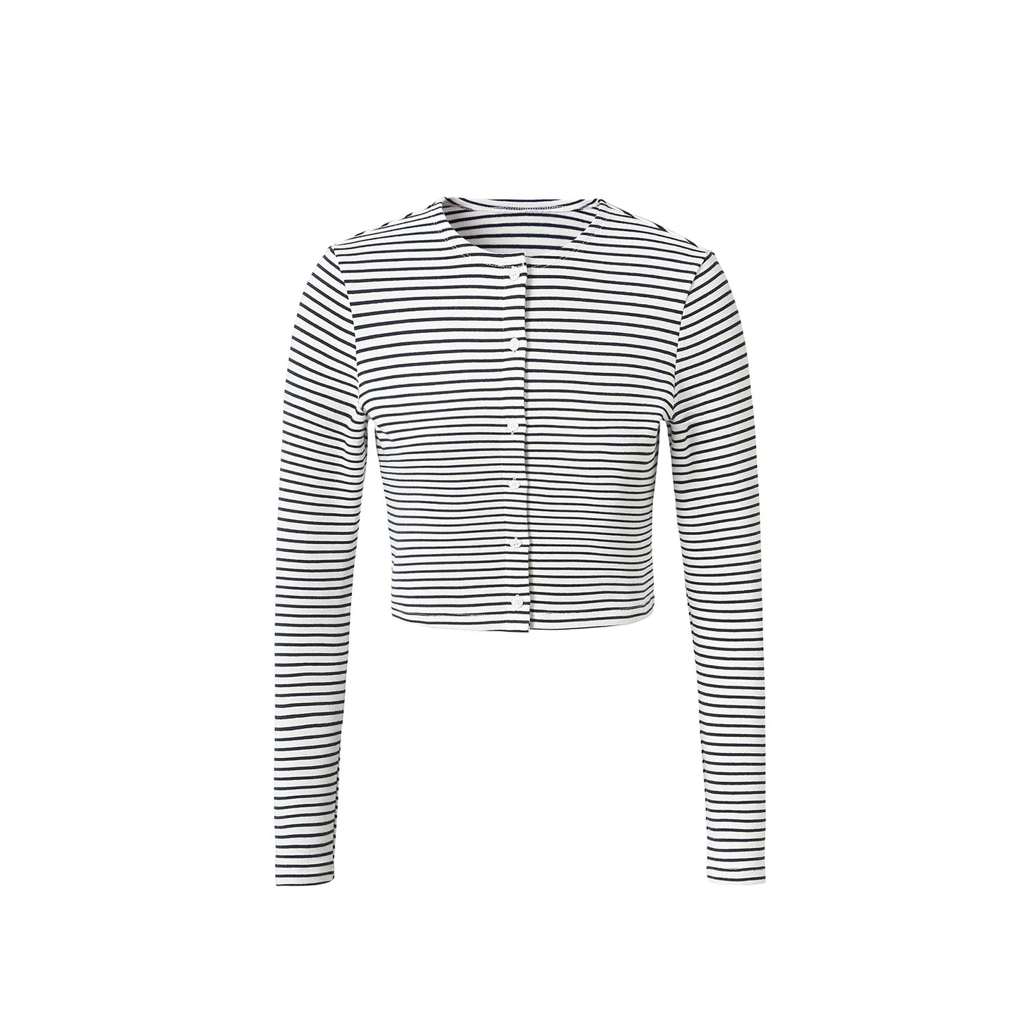AP SS2026 Women's Dress Striped Cardigan and Dress Soft Three Color Options Fashionable Women's Outfit