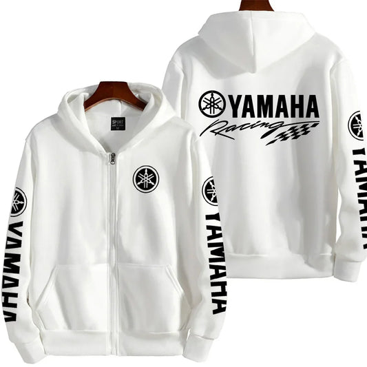 Logo Motorcycle Racing Team Men Zipper Hoodie 2026 New Fashion Women Sweatshirt Spring Autumn Sports Couple Jackets Coat