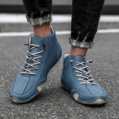 Outdoor Hiking Shoes with Wear-resistant High Top Design Sports Shoes with Comfortable Foot Feel Casual Life 2025 White Boots