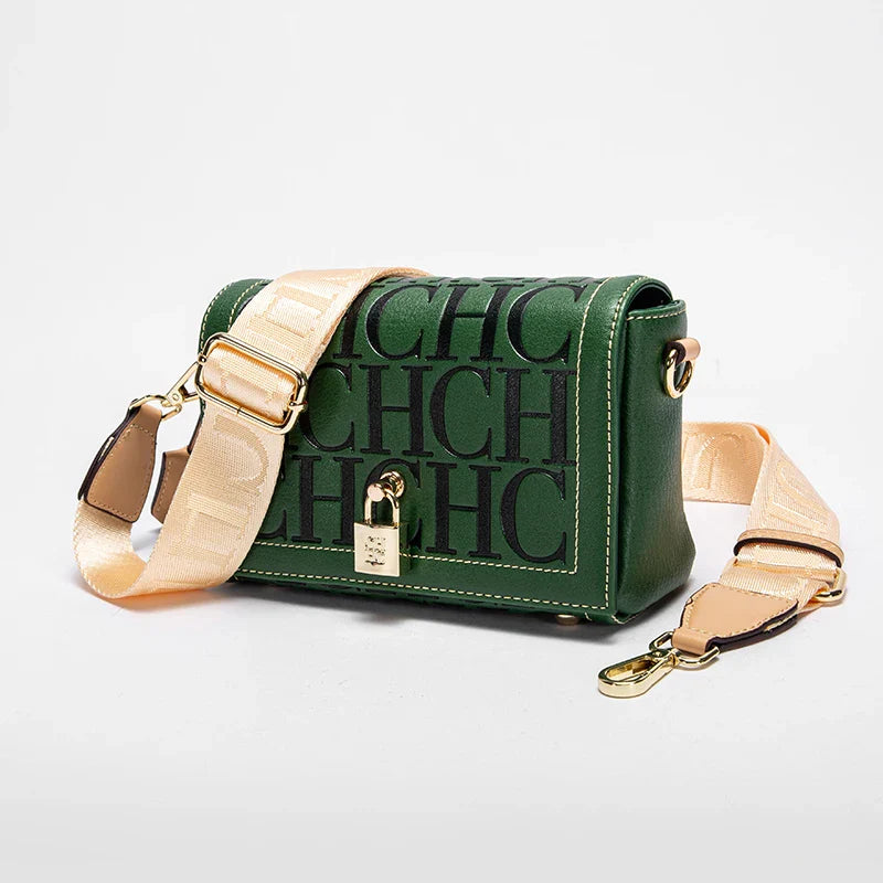 Fashionable Classic Light Luxury Design Exquisite Craftsmanship Women's New Shoulder Bag Letter PU Material Crossbody Bag