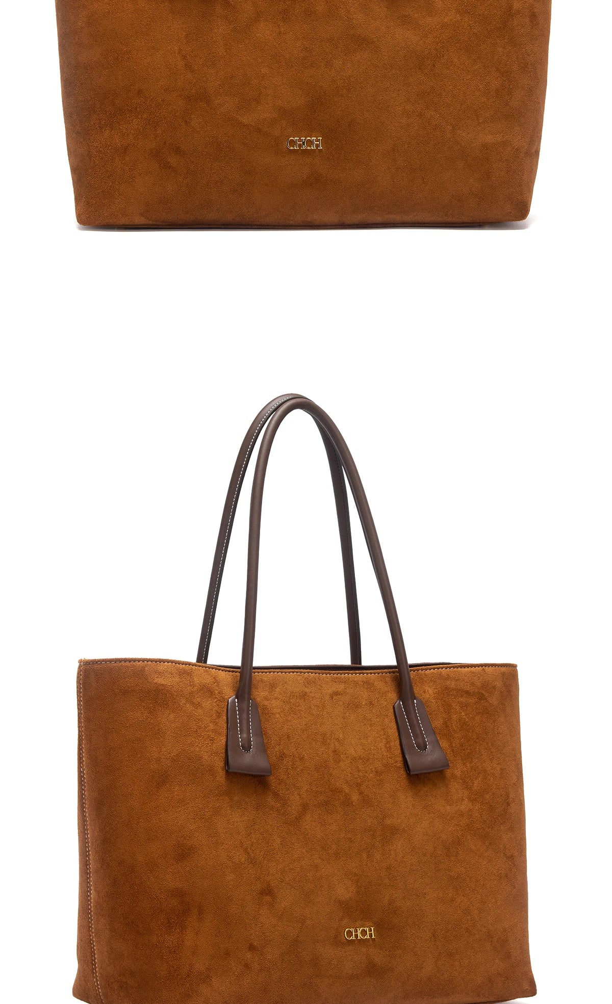 Women's Tote Bag 2026 Spring Brown Anti Velvet Large Capacity Handbag Commuter Women's Bag
