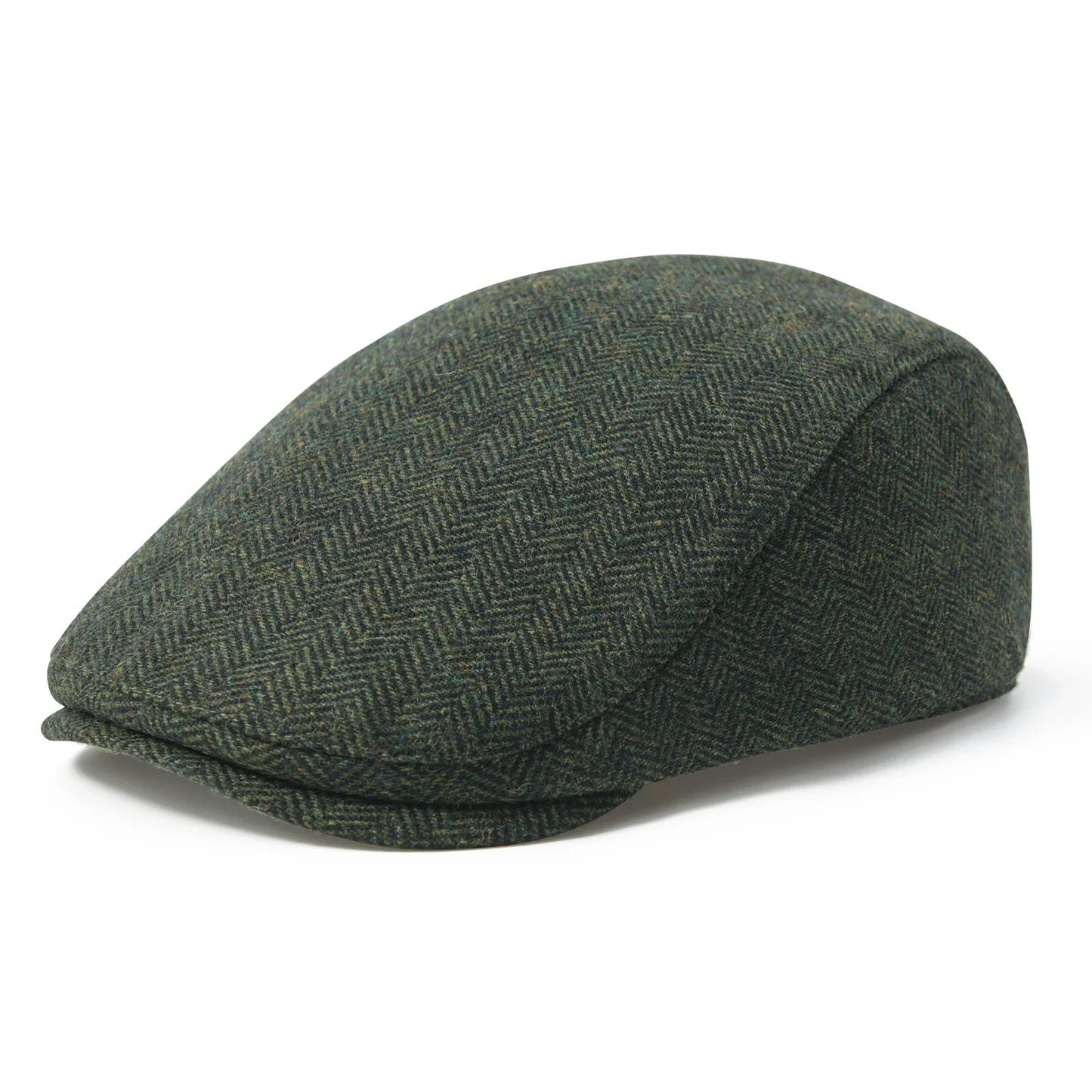 Men's Herringbone Flat Ivy Newsboy Hat Wool Blend Gatsby Cabbie Cap Winter Outdoor Hunting Cap