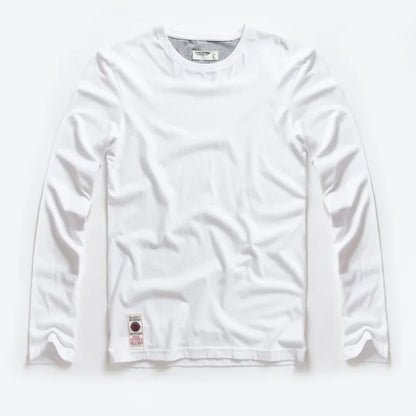 Men's T-Shirts Spring Long Sleeve T-Shirt Men's Clothing Y2k T-Shirt Washing Sweatshirt Shirts Casual O-Neck Streetwear Tee Tops