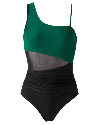One Shoulder One Piece Swimsuit Women Summer Swimwear  Female Push Up Monokini Femme Beachwear  Pool Swimming Suits  For Women