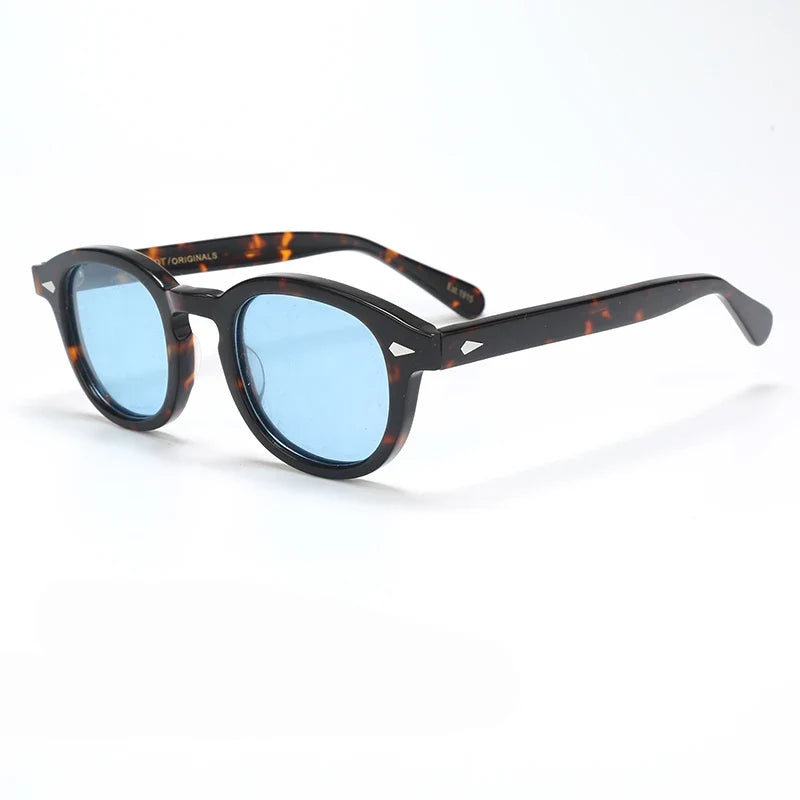 Polarized Sunglasses Men Women UV400 Acetate Frame Johnny Depp Lemtosh Style Sun Glasses Brand Retro For Male Eyeglasses