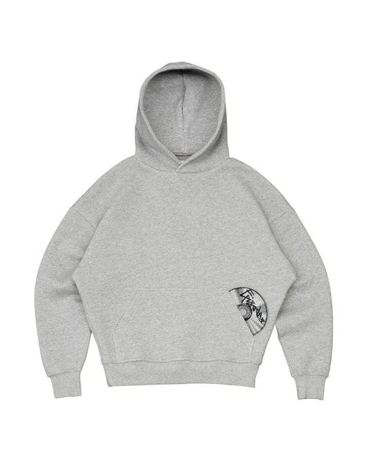 European and American personalized embroidered sweatshirt and trousers suit long sleeve pullover hooded retro street jacket