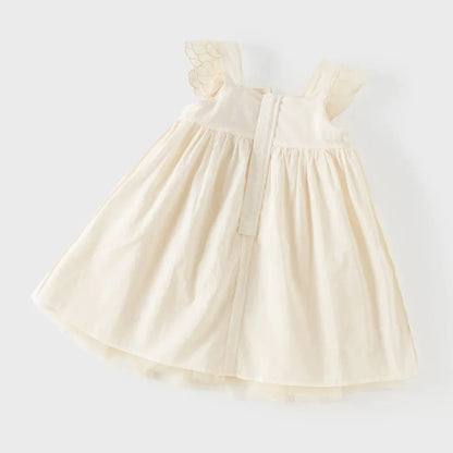 Dave Bella Girls Mesh Party Princess Dress Children Embroidery Sleeveless Ball Gown Dress Sweet Wedding Birthday DB2261852