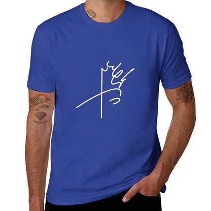 Mohammad Reza Pahlavi's signature T-Shirt sublime sweat Men's clothing