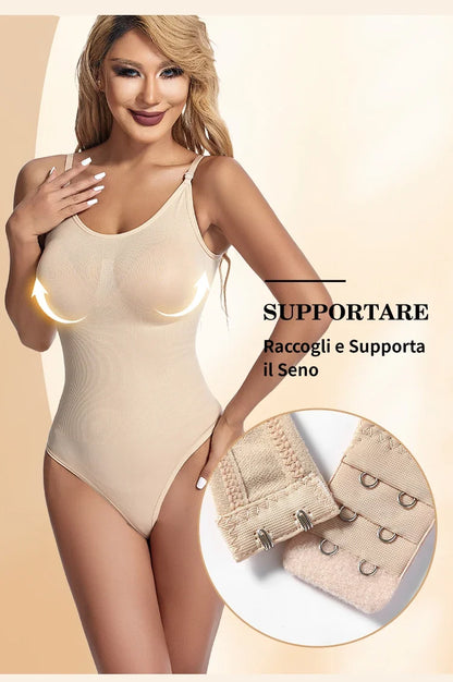 Shapwear Soft Body Shaping  Thong Body Shaping Tummy Control Butt Lifter Cincher Slimming Sheath Shapers Bodysuit Woman Body