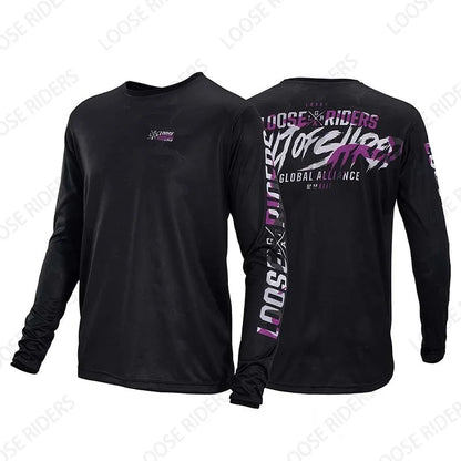 2023 Loose Rider Mens Long Sleeve Jersey BMX Enduro Downhill Jerseys MTB Mountain Bike Shirts Off Road DH Motorcycle Jersey