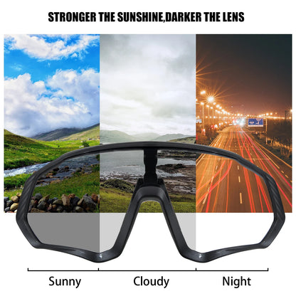 Photochromic Sports cycling Glasses for Men Women MTB Mountain Road Bicycle Eyewear Cycling Sunglasses Oculos Ciclismo