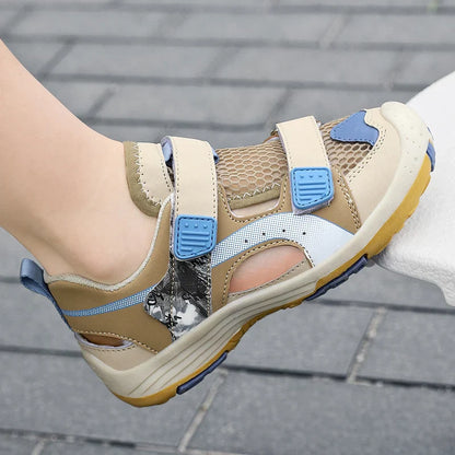 Summer Breathable Sport Sandals for Children Boys Outdoor Casual Beach Shoes Comfortable Non-slip Kids Fashion Sandal