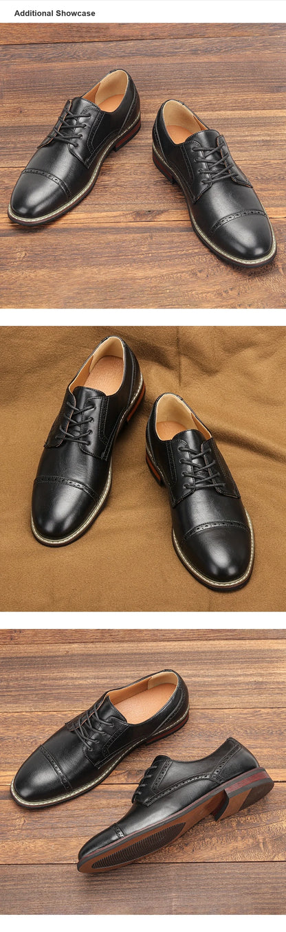 Social Shoe Male Business Comfortable Gentleman'S Stylish Formal Shoes Men