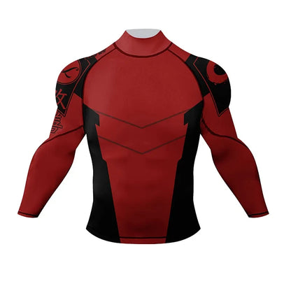 Cody Lundin Wrestling Compression T Shirt Men Full Subliamtion Brazilian Jiu-Jitsu MMA Shor Sleeve Rashguard With Anti Rubber