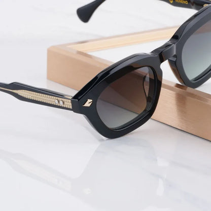 New Arrivals Square Handmade Sunglasses Thick Acetate Luxury Brand Design High Street A+Quality UV400 Outdoor VENENO with Case