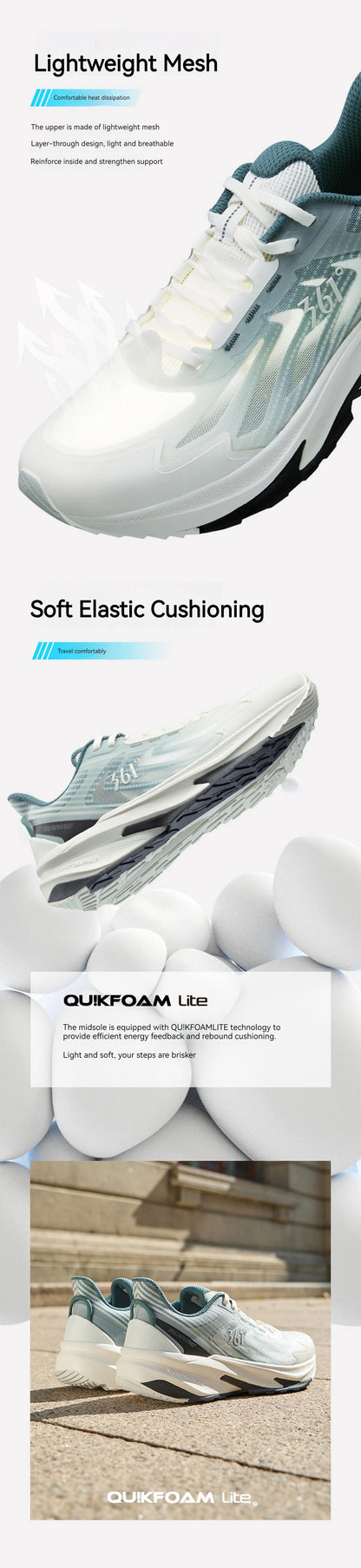 SE Men Running Shoes Balanced Breathable Mesh Lightweight Cushioning Jogging Comfort Male Sneakers 672422247