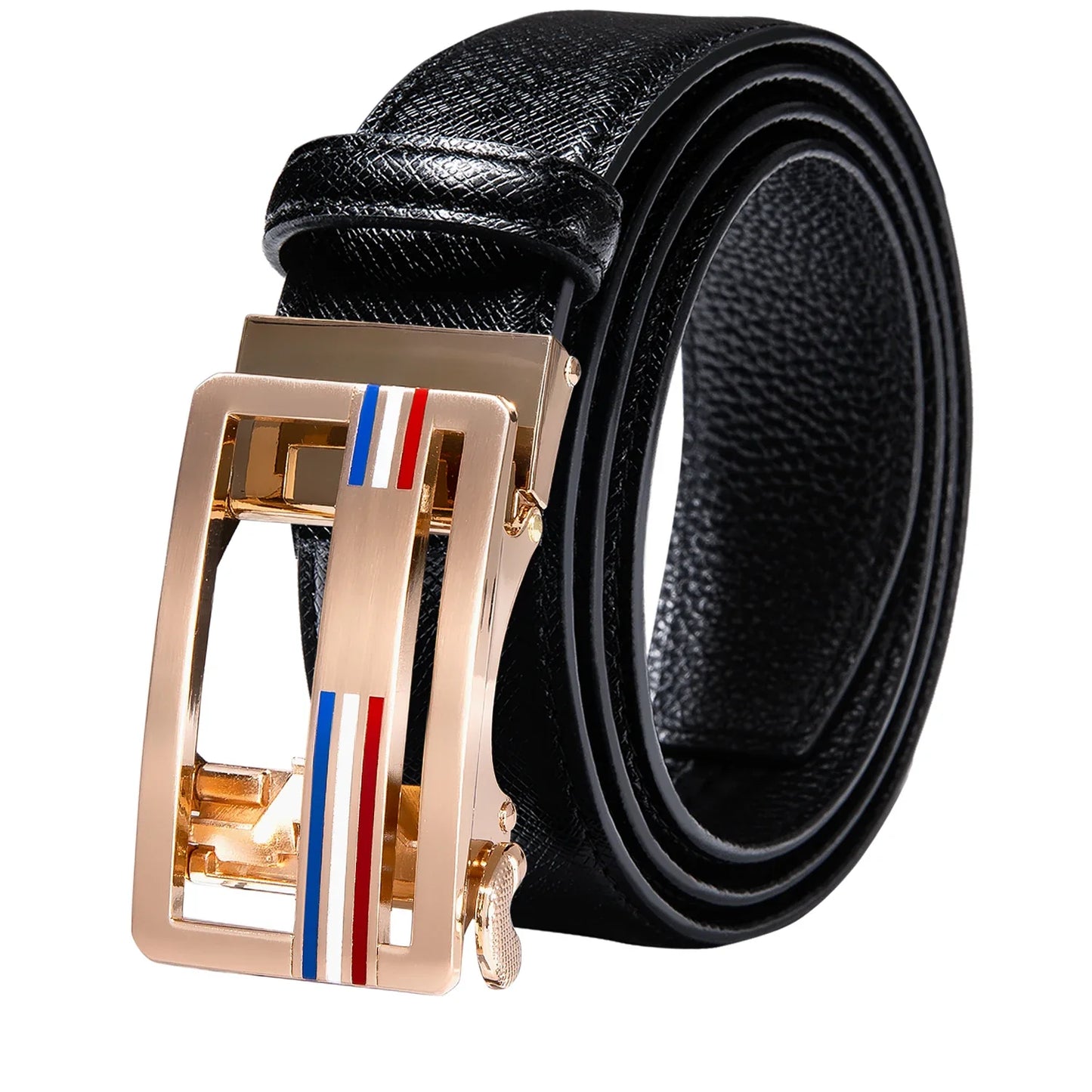Men's Orange Brown Belt for Jeans New Yellow Green Blue Leather Jeans Belts Fashion Cowboy Genuine Leather Belt Strap