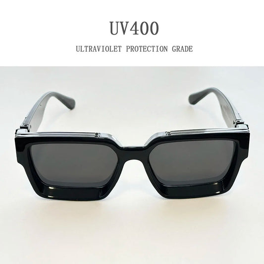 2026 Retro Square Sunglass Men Vintage Millionaire Sunglasses Women Trendy Vacation Luxury Fashion Glasses Gafas De Sol Hombre