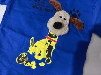 Kids Clothes Summer Children Boy Girls Cartoon T Shirt Shorts 2Pcs/sets Baby Toddler Clothing Infant Sportswear 1 2 3 4 5 Years