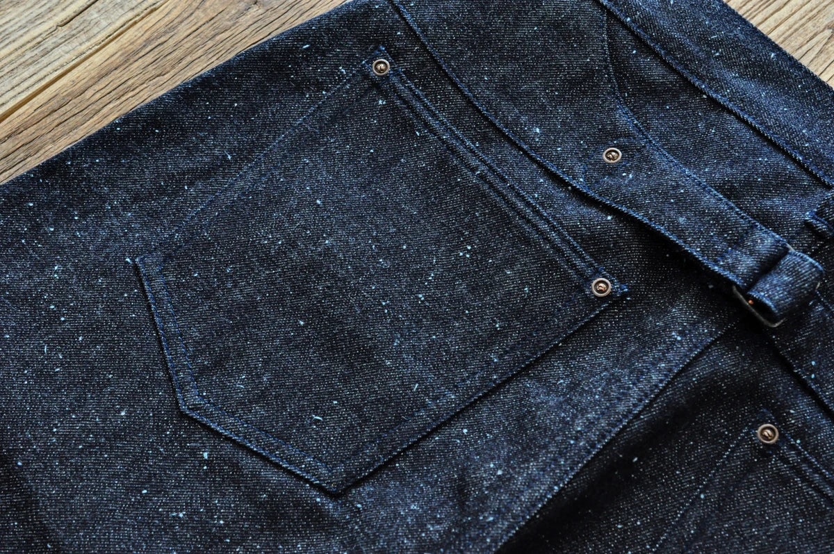 Men Jeans Sanforized Selvedge Raw Denim Denim Jeans for Men Linum Silver Button Cotton Wide Leg Loos Fit