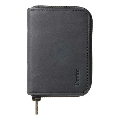for Magsafe Zipper Wallet Phone Card Holder for IPhone 16 Pro Max 15 14 13 12 S25 S24Plus Ultra Pixel 9  Anti-theft Leather Case
