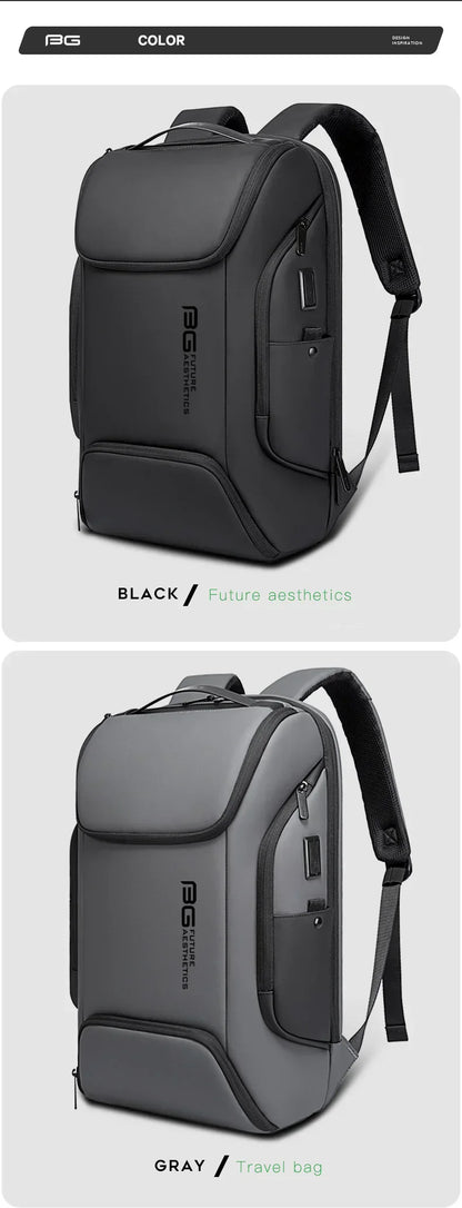 Business USB Charging Smart Backpacks Fits 15.6 Inch Laptop Commute Backpack WaterProof Carry On Bag for Men Travel Bags