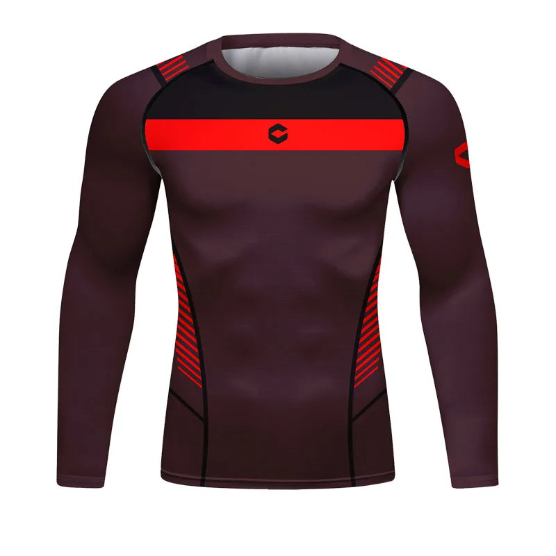 Cody Lundin UV Sun Protection Shirt Long Sleeve Men Blouse Sports Sublimated T-Shirts Gym Swim Surf Rashguard Jiu Jitsu BJJ Tops