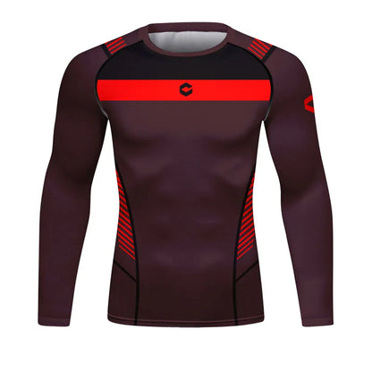 Cody Lundin UV Sun Protection Shirt Long Sleeve Men Blouse Sports Sublimated T-Shirts Gym Swim Surf Rashguard Jiu Jitsu BJJ Tops