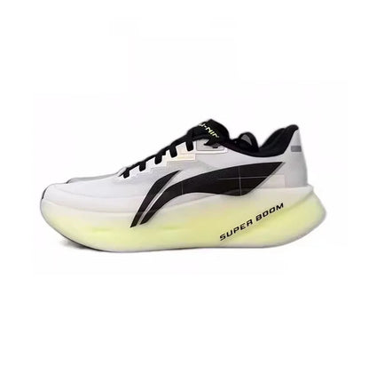Men's CHAOYING PRO Cushion Running Shoes BOOM FIBER Breathable Lightweight Rebound LiNing Daily Sports Shoes ARBW003