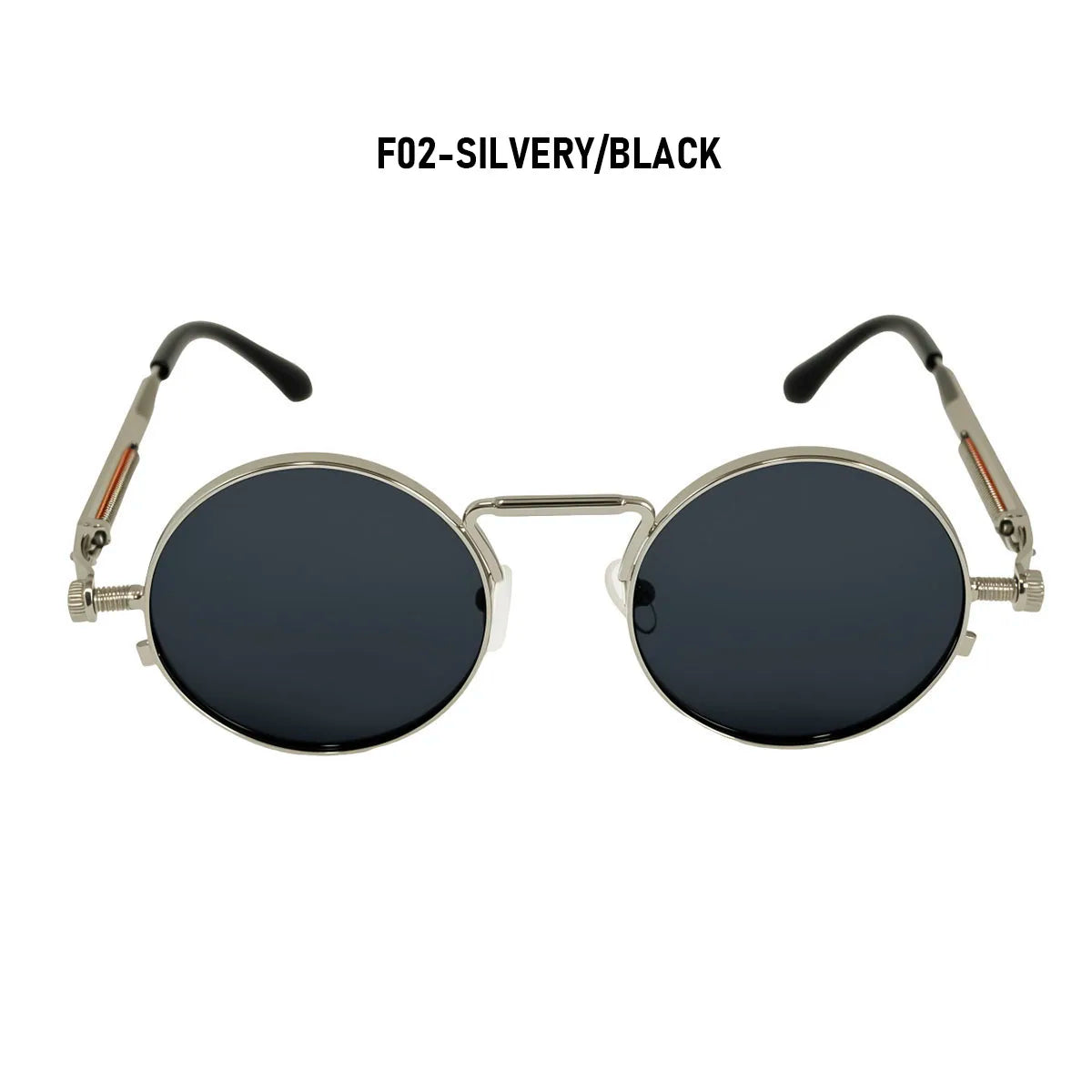 Round Steampunk Sunglasses Men UV400 Protection Punk Fashion Glasses Vintage Luxury Dropshipping Gafas De Sol Lunette De Soleil