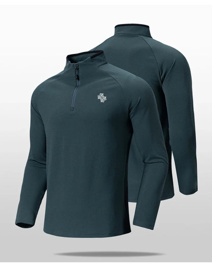 Autumn/Winter High Quality Men's/Women's Outdoor Sportswear Fashion Business Casual Breathable Long Sleeve T-Shirt Tops